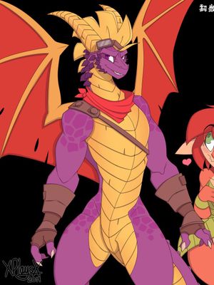 Adult Spyro Comic