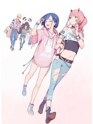 画师潜行蘑菇插画集