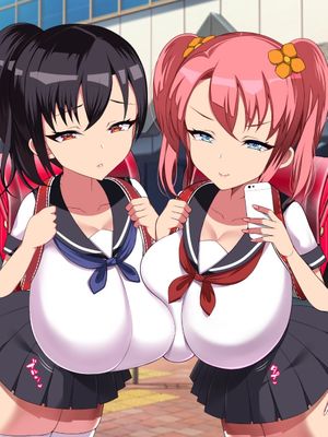 爆乳ロリガキ姉妹を大人チンポでわからせる